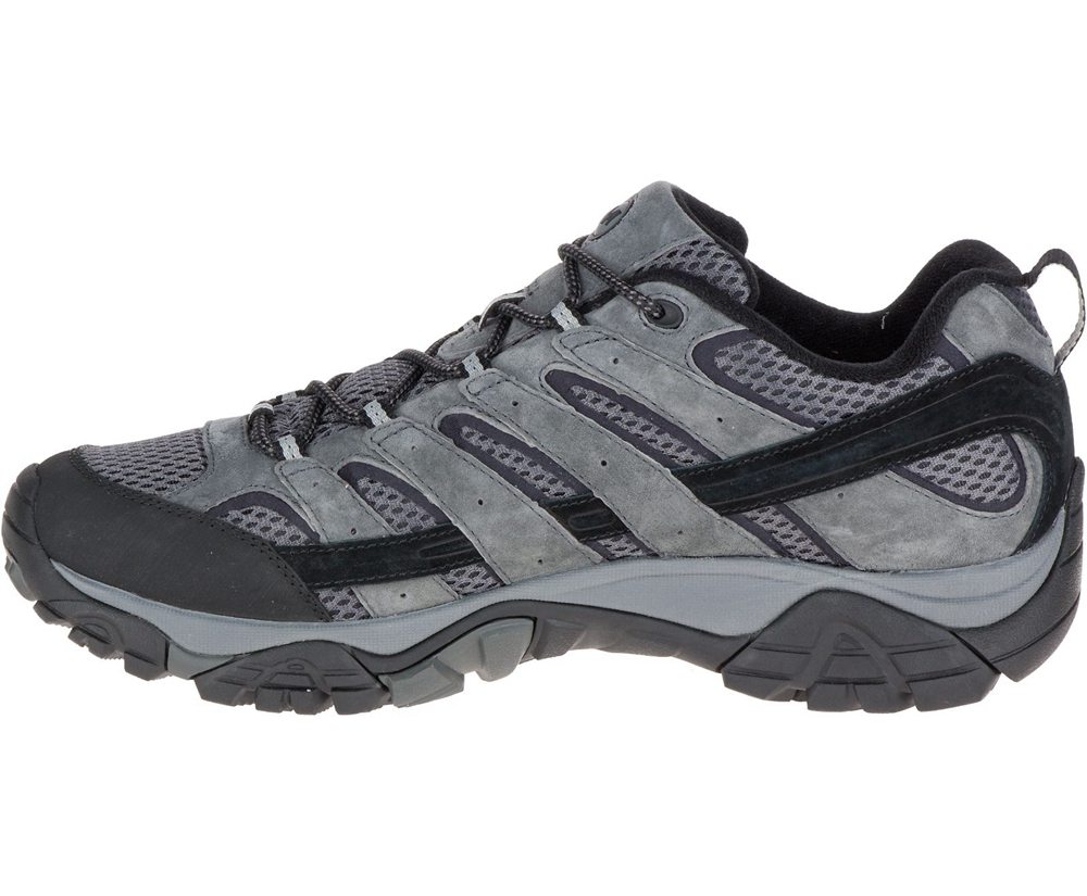 Merrell Hiking Shoes Grey - Moab 2 Waterproof - Mens 06DBOHLYT